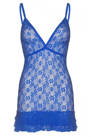 Leg Avenue pitsimekko (chemise), royal blue