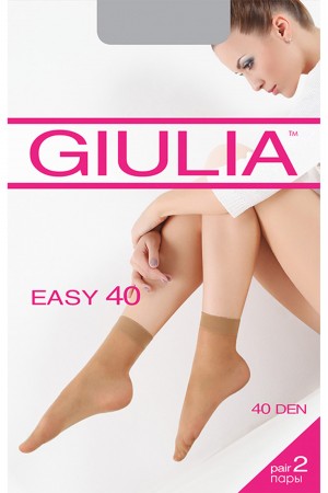 Giulia Easy 40 den nilkkasukat 2 paria, paketti