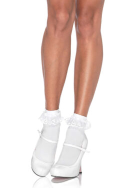 Alternative view of Leg Avenue pitsi röyhelö nilkkasukat