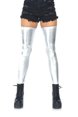 Alternative view of Leg Avenue Wet Look reisisukat