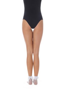 Alternative view of Bas Bleu Ditta 20 den verkkonilkkasukat rusetilla