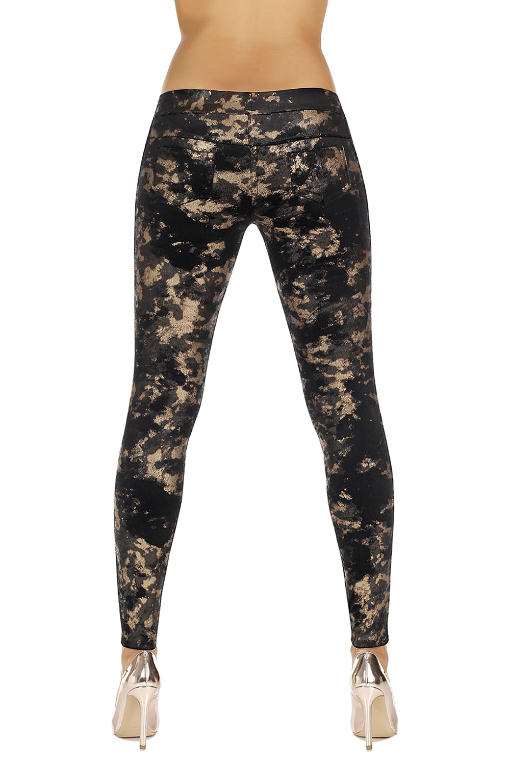 Bas Bleu Polly kuvioidut leggingsit - Image 4