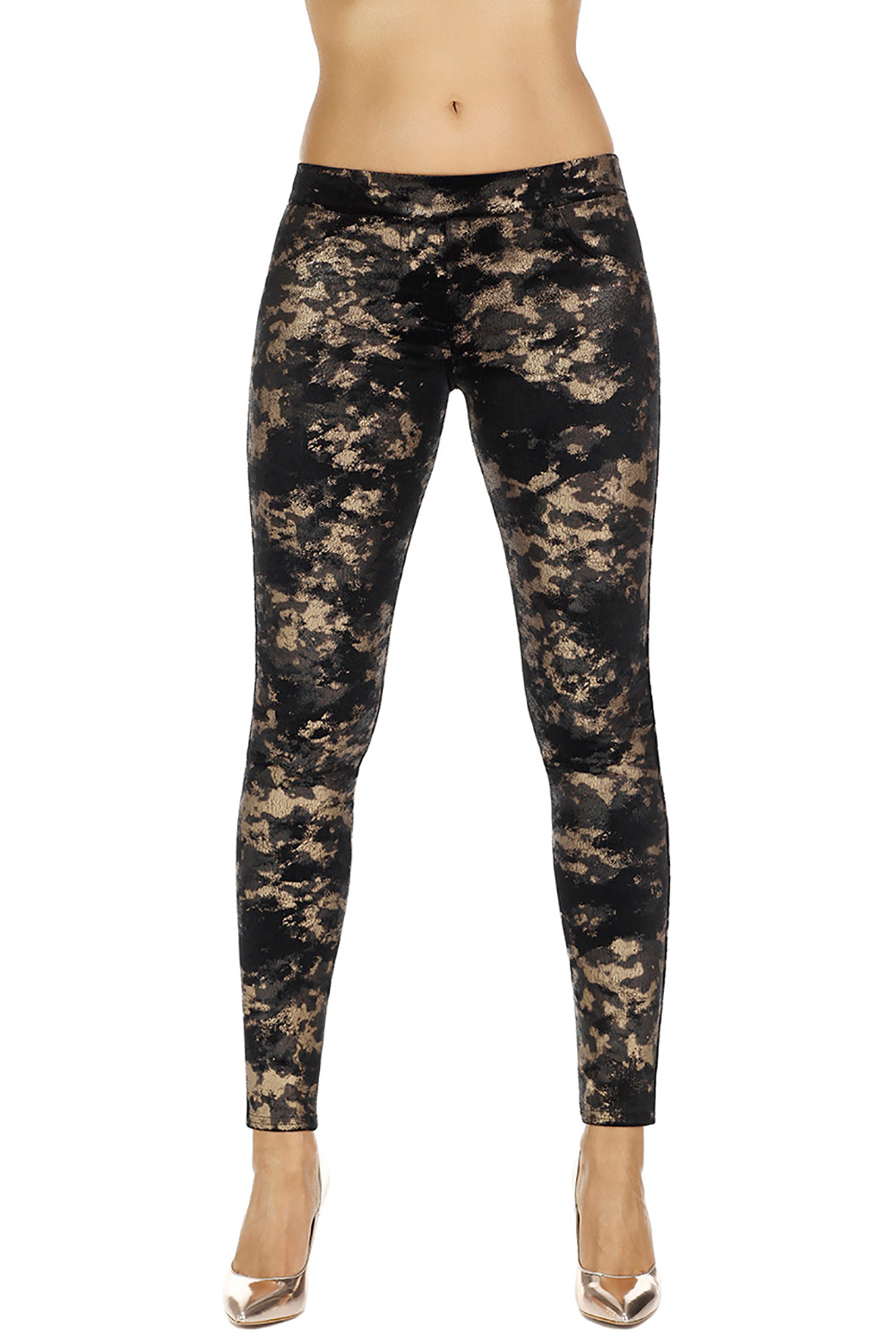 Bas Bleu Polly kuvioidut leggingsit - Image 2