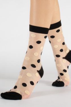 Cette Globes kuvioidut nilkkasukat