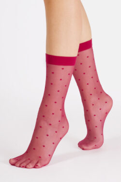 Cette Eclipse pilkkukuvioidut nilkkasukat