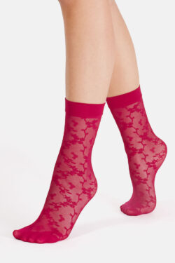 Cette Mimosa kuvioidut nilkkasukat