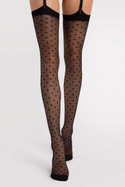 Alternative view of Fiore Louise 20 den sukkanauhasukat