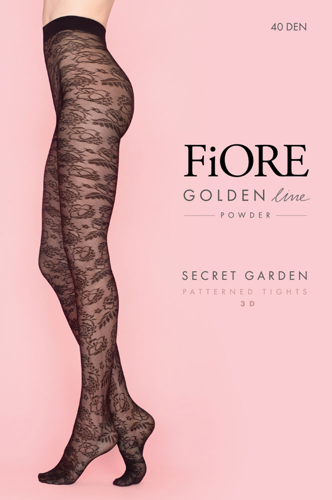 Fiore Secret Garden 40 den sukkahousut - Image 3