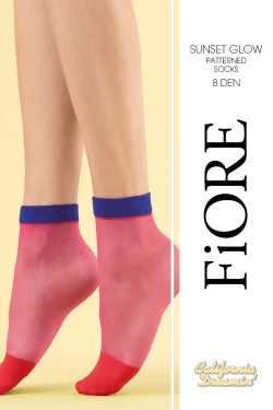 Alternative view of Fiore Sunset Glow 8 den nilkkasukat