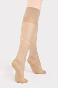 Fiore Travel Firm 20 den tukipolvisukat