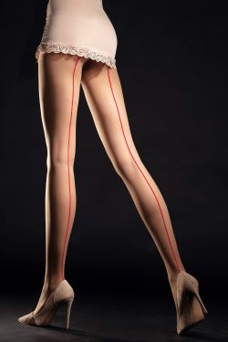 Alternative view of Fiore Unique 20 den saumasukkahousut