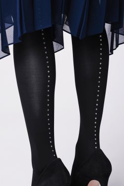 Alternative view of Fiore Venezia 40 den sukkahousut koristeellisella saumalla