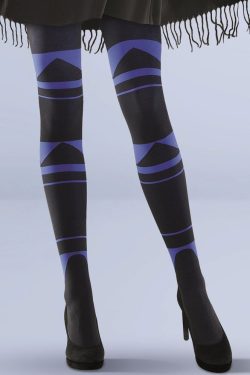 Alternative view of Gabriella Abby kuvioidut sukkahousut