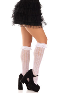 Leg Avenue Sweetheart pitsireunaiset polvisukat
