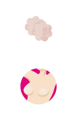 Julimex kertakäyttöiset nännisuojat, 4 paria